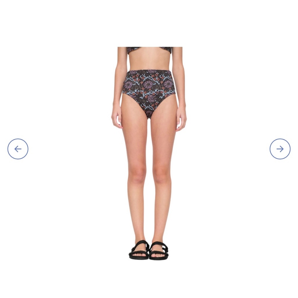 Sea marlee print bikini bottom XL